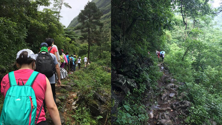 阳山峰林古道